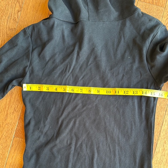 Too Fast Black Hooded Dress with Bird and Anchor - Picture 5 of 6